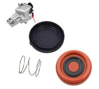 Zeroupshop Membrana del diafragma del equipo de reparación del separador de aceite del motor con el casquillo de resorte para Volvo C70 S40 V50 31338684 31338685