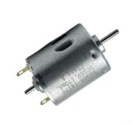 Zeroupshop Motor CC 6V 24V, RS-365SH-14170 Motor CC 6V-24V 10300RPM Motor eléctrico de doble cepillo, motor eléctrico de alta velocidad para aspiradora robótica, cepillo principal rueda lateral