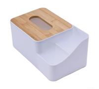 Zeroupshop Organizador de mesita de noche beige con cajón pequeño y división lateral ampliada, almacenamiento de cuero de lino PP impermeable, compacto de 11 x 5.5 x 5.9 pulgadas