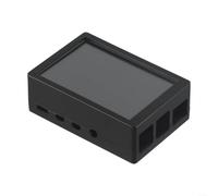 Zeroupshop Pantalla LCD de 3 5 pulgadas para Raspberry Pi 4/3, monitor de pantalla táctil de 480 x 320, funda, soporta múltiples sistemas