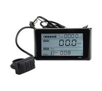 Zeroupshop Pantalla LCD S900, para scooter eléctrico de 24 V-72 V, protocolo UART con datos de batería Speed Power, panel para manillar de 22,2 mm, cable de 180 cm