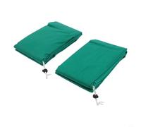 Zeroupshop Paquete de 2 fundas de protección contra heladas para plantas, con cremallera y cordón, tela no tejida a prueba de frío, para árboles frutales, manta verde de jardín de invierno de 120 x