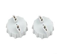 Zeroupshop Paquete de 2 tapas de aceite para sierra de poste P4360 de 18 V, pieza de repuesto 099988002015, cubierta de tanque de plástico compatible con accesorios de herramientas GREENWORKS