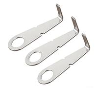 Zeroupshop Paquete de 3 herramientas de extracción de llaves de acero inoxidable, para timbre de video anillo, reemplazo seguro de llave de destornillador, para reparación de timbre WiFi y liberación