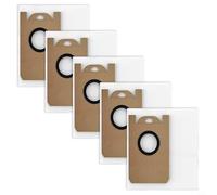 Zeroupshop Paquete de 5 bolsas de polvo de repuesto para Tapo RV50 Pro para aspiradoras robot OMNI, RV50 y RVA210, filtros no tejidos de alta capacidad para pelo de mascotas y desechos, para una fácil