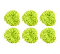Zeroupshop Paquete de 6 almohadillas reutilizables de microfibra para fregona, compatibles con Swiffer Sweeper, limpieza de suelos en seco y húmedo, almohadillas de repuesto lavables para el hogar (6