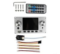 Zeroupshop Para placa decodificador de audio sin pérdidas con pantalla IPS de 2.8 pulgadas, salida digital I2S, BT SBC/AAC, tarjeta de sonido USB, entrada de línea de 3.5 mm, 7 modos de ecualización