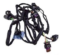 Zeroupshop Parachoques delantero Sensor de aparcamiento Arnés de Cableado, Para, Para A3, 8V, 6 Sensores, OEM 8V0971085P, Material ABS, Negro, Reemplazo Instalar
