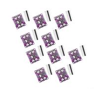 Zeroupshop PCM1808 Audio estéreo para módulo decodificador ADC, placa de reproductor de entrada analógica de 24 bits con filtro de sobremuestreo de 64x, doble para fuente de alimentación para sonido