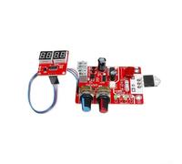 Zeroupshop Placa de control de máquina de soldadura por puntos para NY-D01, 40A/100A Panel controlador de soldador digital con detección de cruce cero, ajuste de corriente, terminales sin tornillos