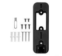 Zeroupshop Placa trasera para timbre con 3 agujeros de montaje, cubierta de placa de montaje en pared, soporte de montaje de cámara de seguridad para timbre de video Blink