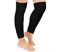 Zeroupshop Polainas de jardinería resistentes a cortes, protectores de pierna anticortes HPPE nivel 5 para cortar, montañismo, escalada en roca, protección de tobillo, diseño ergonómico, paquete de 2