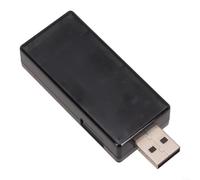 Zeroupshop Probador de voltaje de corriente USB KWS-10VA Medidor de potencia digital, con pantalla dual, rango de 3V-9V 0A-5A, monitoreo en tiempo real, para detección de calidad de cable de carga y