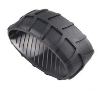 Zeroupshop Protección de rueda para Worx para cortacésped robot LANDROID M500 M700 M1000 L800 L1000, 85 x 44 mm, accesorios de cubierta de goma negra para neumáticos, pieza de repuesto de ajuste de