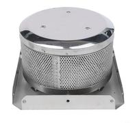 Zeroupshop Red de combustión resistente a altas temperaturas 304 de acero inoxidable para calentador de patio al aire libre Torre de gas pieza de repuesto plata