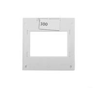 Zeroupshop Rejilla de difracción de transmisión 50/100/300/600 líneas/mm hoja óptica del espectrofotómetro, para experimento de espectroscopia de laboratorio de enseñanza de física 38x36 mm (300líneas