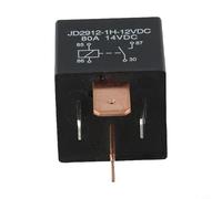 Zeroupshop Relé automotriz resistente de 4 pines 80 A 12 V/24 V CC JD1912 con fusible, configuración de 1 forma A/B/C, interruptor de alta corriente impermeable para control industrial de coche