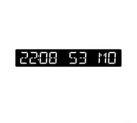 Zeroupshop Reloj digital LED con temporizador de alarma de escritorio automático, multifuncional con cuenta regresiva de hasta 999 días, ajuste de brillo de 4 niveles para cocina, oficina, dormitorio