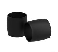 Zeroupshop Road For Bike Handlebar End High-Elastic Silicone antideslizante Bar Rings for 25-32mm Drop For Bars Reusable Secure Fit Black (Is Black)