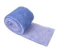 Zeroupshop Rollo de filtros de ventilación electrostáticos reutilizables para aire acondicionado, filtros de rejilla de horno HVAC cortables de algodón para oficina en casa, RV, purificaciones de