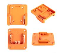 Zeroupshop Soporte de batería y herramientas para Ridgid para AEG de 18 V, estante de montaje en pared para batería de iones de litio y taladro, organizador de almacenamiento de plástico para taller