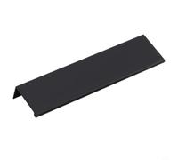 Zeroupshop Soporte de borde dorado para manija de gabinete para puertas, cajones y frentes de cómoda que soporta un diseño minimalista y alineación consistente de paneles