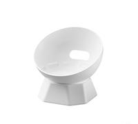 Zeroupshop Soporte de escritorio de silicona para Echo Dot de 5ª y 4ª generación, soporte de base resistente para Alexa para altavoz inteligente, funda protectora antideslizante, negro (blanco)