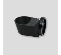 Zeroupshop Soporte de luz de tija de sillín de carbono, para Giant para TCR 9ª generación D-Fuse, soporte sin herramientas para Bryton y para luces Garmin, fibra mate 3K (A-negro)