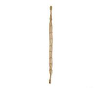Zeroupshop Soporte de papel higiénico de cuerda de algodón tejida a mano, cesta de almacenamiento de malla colgante bohemia para montaje en pared, organizador de baño con 107 cm de longitud en tonos