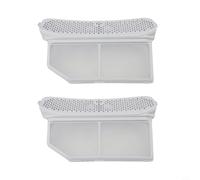 Zeroupshop Tamiz de filtro de pelusa para secadora parte 752387 iQ700 para iSensoric Extra Class Series 6 800 para Constructa para Avantixx para Logixx Exxcel Ascenta compatible con WTB (paquete de 2)