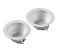 Zeroupshop Tapón de olor de drenaje de piso, sello de bloqueo para fregadero de baño e inodoro, válvula con resorte que evita el reflujo y los insectos, plástico blanco 6,5 x 6,5 cm (3 x L)