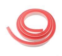 Zeroupshop Tapón largo de silicona para ducha, tira de sellado flexible para duchas sin curvas, barrera resistente al viento e impermeable para baño, cocina, umbral de suelo de 300 cm (transparente