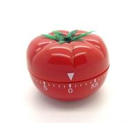 Zeroupshop Temporizador manual de cocina, temporizador mecánico de huevo de 60 minutos, para reloj de cocina sin batería, anillo fuerte para hornear, trabajo de oficina y aprendizaje de niños, color