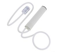 Zeroupshop Transferencia de agua autocebante portátil recargable con batería de 1200 mAh USB-C carga rápida 6 m elevación 2L/min flujo para acuario, cerveza casera, vino, kombucha Mead transferencia