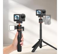 Zeroupshop Trípode magnético de liberación rápida compatible con cámaras DJI Action 5 Pro/5/4/3, diseño portátil para viajes y vlogging, estabilidad mejorada