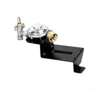 zeroupshop Válvula Reguladora Gas Negro Q100 Q120 Válvula Reguladora Gas | Compatible modelos 386001, 386002, 516002, para ajuste para preciso, instalación sin herramientas, negro