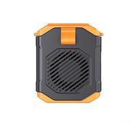 Zeroupshop Ventilador de clip de cintura manos libres portátil mini dispositivo de refrigeración personal con múltiples velocidades de viento batería recargable tipo C carga para actividades en
