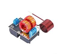 Zeroupshop ZVS - Módulo controlador de calefacción por inducción con bobina CC 5 V 12 V de alta potencia hasta 120 W para escalera electromagnética Jacob diseño compacto con indicador LED azul
