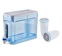 ZeroWater Dispensador de filtro de agua de 7,5 L con 3 filtros avanzados de 5 etapas, certificado IAPMO para reducir el plomo y PFOA/PFOS