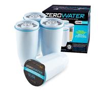 ZeroWater Filtros de repuesto (4 unidades) | Sin BPA y certificado para reducir la cantidad de plomo y otros metales pesados.