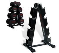 ZERRO Soporte para Mancuernas Rack de Almacenamiento de Mancuernas Estante para Mancuernas Capacidad de Peso 300 kg