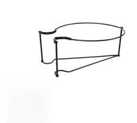 zeryor Soporte de metal colgante para plantas, soporte de barandilla para exteriores, balcón, valla, porche, estante de hierro desmontable para plantas pequeñas (1 unidad)