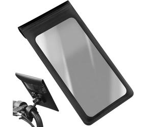 zeryor Soporte de teléfono para bicicleta, resistente al agua, IP67, giratorio de 360 grados, soporte universal para manubrio compatible con teléfonos inteligentes de 4 a 6.8 pulgadas para motocicleta