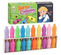 ZesGlyxyr Bottle Colors Matching, Color Sorting Bottle Toy, Learning Activity Toy, Educational Bottle Sorting Activity with Fun Gameplay, Classroom Family Game for Kids Adults