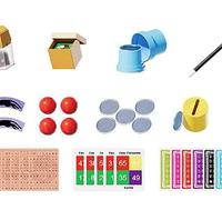 ZesGlyxyr Juego de Magia -Más de 90 Trucos de Magia para Niños,Coffret Magie Enfant con Varita Mágica e Instrucciones, Regalo Ideal para Niños, Niñas, Niños Pequeños, Principiantes-A