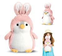 ZesGlyxyr Peluches de Pingüinos, Peluches de Pingüinos para Jugar, simpáticos Peluche de Pingüino para Niños y niñas, Regalos para la Decoración del Hogar - 20 cm