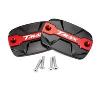 ZESIDIMO Accesorios de tapa de depósito de aceite de líquido de frenos de motocicleta para Yamaha Tmax 500 2004-2011 Tmax 530 DX SX 2012-2019 TMAX 560 2022 2023 Tech Max Tmax560 (Rojo)