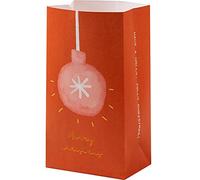 ZESLIV 30 unidades de bolsas de papel kraft bolsas de regalo bolsas de regalo bolsas de papel con pegatinas, bolsas de papel de regalo regalo de Navidad bolsas de caramelos para envolver regalos