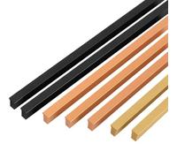 ZESLIV 4 tiradores para muebles, tiradores de barra en T de aleación de aluminio, distancia entre orificios de 224 mm, tiradores de cocina, tiradores de cajones para armario, puerta o cajón, color