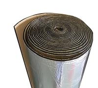 ZESLIV Aislante Térmico Insonorizante Aluminio Papel Adhesivo para Coche Vehículo 50cmx300cm (7mm de Grosor) Espuma Aislante Acústico Insonorización insonorizantes para automóviles